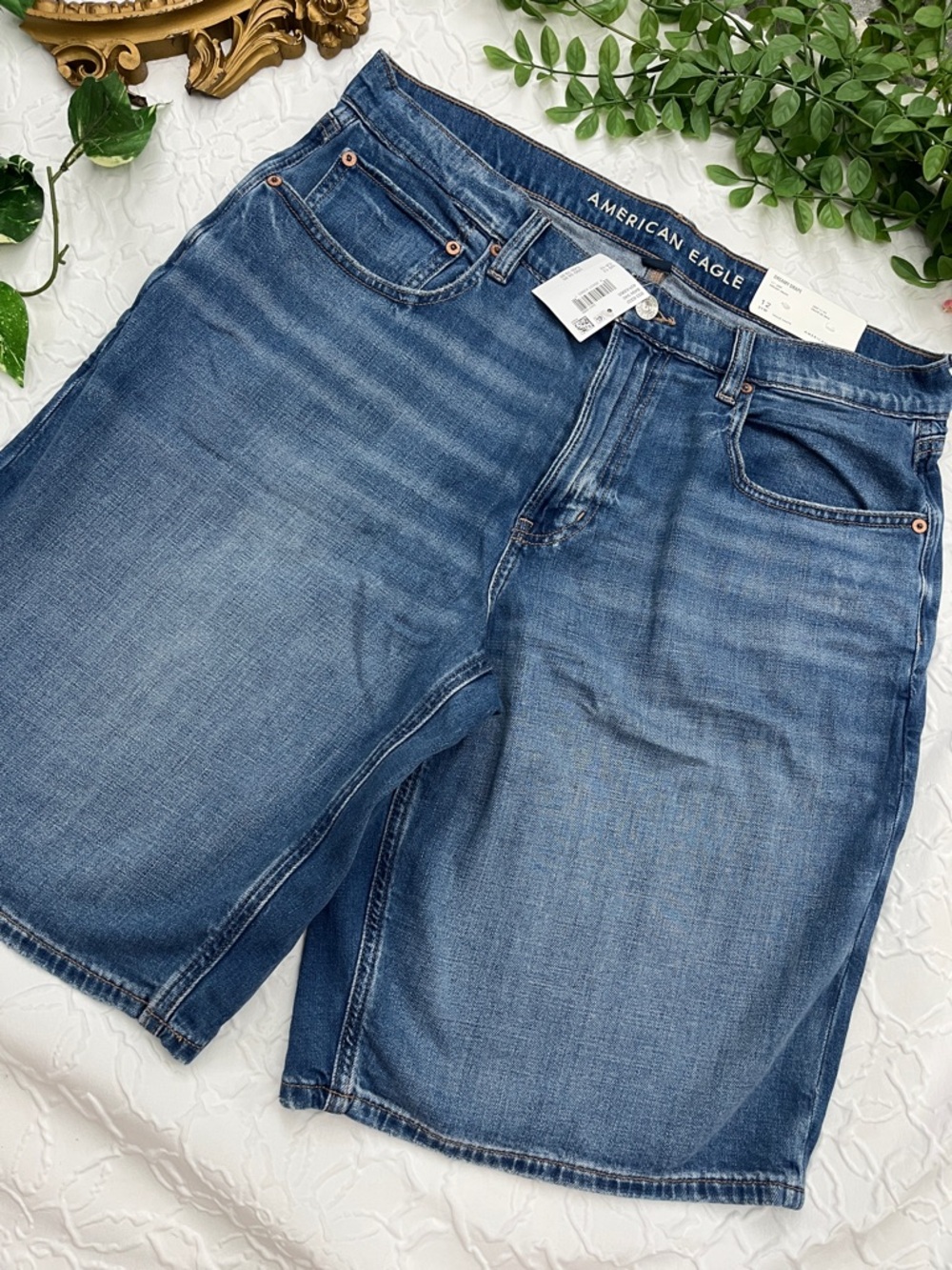 NWT American Eagle Jort Jean Shorts size 12